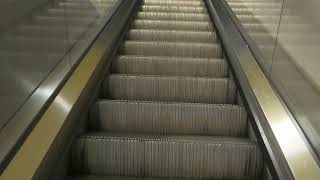 Poland Katowice Central Train Station 2X escalator [upl. by Artemahs216]