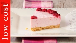 Cheesecake ricotta e lamponi  Ricette dolci low cost [upl. by Anael]