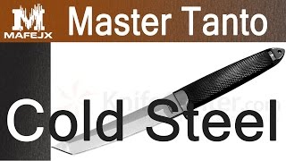 Cold Steel Master Tanto боевой нож [upl. by Idalia938]