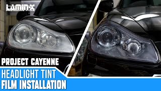 How to tint amp protect a headlight with a Laminx Universal Sheet [upl. by Laird396]