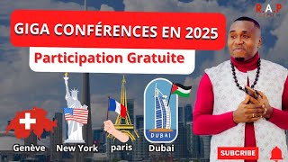 PROGRAMME DIMMIGRATION GRATUIT  GIGA CONFÉRENCES 2025 EN FRANCEUSA SUISSE DUBAIinscrivez vous [upl. by Minoru]