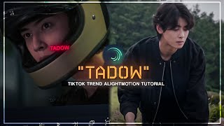 PresetXml quotTadowquot Tiktok trend edit tutorial  Alightmotion [upl. by Odlaumor351]