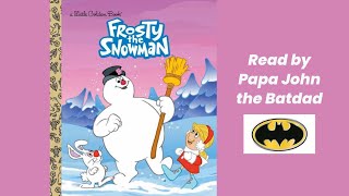 Frosty the Snowman A Little Golden Book  Children’s Christmas Stories Read Aloud [upl. by Animsaj]