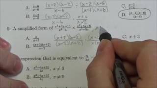 Math 302 Rationals Review MC9 [upl. by Schnapp]