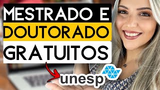 MESTRADO e DOUTORADO GRATUITOS em EDUCAÇÃO com INSCRIÇÕES ABERTAS  UNESP  Mari Rel [upl. by Lamp]