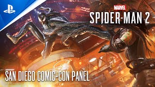 Marvel’s SpiderMan 2  San Diego ComicCon Panel Cutdown  PS5 Games [upl. by Turtle]