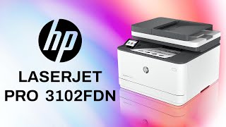 Présentation de limprimante HP LaserJet Pro 3102fdn [upl. by Tessi]