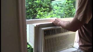 How to Install a Window AC Unit [upl. by Ennovy]