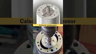 Calsonic petrol Compressor 🗿🔥 power compressor working caddesign solidworks 3ddesign [upl. by Neelia]