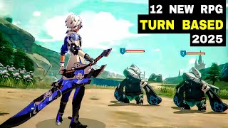 Top 12 New TURN BASED Game RPG Android amp iOS 2025  Best Graphic RPG TurnBased Game Mobile [upl. by Anitsyrk]