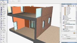 ArchiCAD 12 New Feature Tutorials  3D Document 1 [upl. by Akemak]