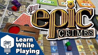 Tiny Epic Crimes  Learn While Playing [upl. by Claud]