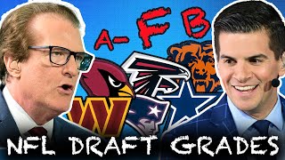 2024 NFL Draft Grades  First Draft 🏈 [upl. by Enaywd]