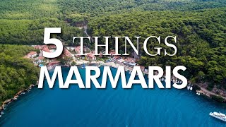 Top 5 Things To Do in Marmaris  Turkey 2022 [upl. by Charmion]