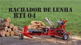 Rachador de Lenha elétrico RTI 04 [upl. by Noyr57]