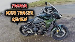 Yamaha MT09 Tracer 900 First Ride Review [upl. by Esimehc]