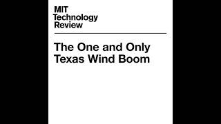 The One and Only Texas Wind Boom Audiobook by Richard Martin [upl. by Netsoj]