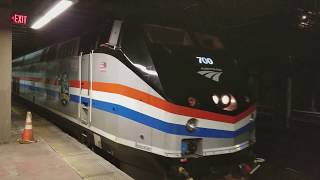 Amtrak Empire Service departs NY Penn Station [upl. by Janey134]