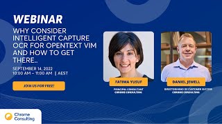 Why consider Intelligent Capture OCR for OpenText VIM and how to get there [upl. by Omland]