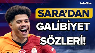 Gabriel Sara quotİlk Golüm Harika Bir Histiquot Galatasaray 50 Çaykur Rizespor galatasaray [upl. by Elbart]