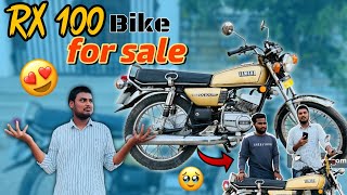 Yamaha RX 100 bike for sale  RX 100 [upl. by Colley]