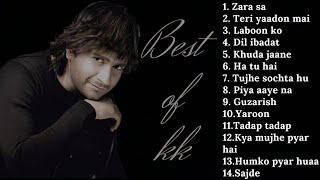 Best of KK  14 songs  1hr nonstop playlist [upl. by Anneyehc865]