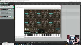 Free DEXEDYamaha DX7 VST synth instrument plugin [upl. by Solakcin706]