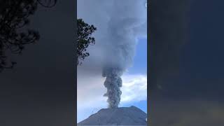 Impresionante actividad del volcán Popocatépetl popocatépetl volcanpopocatepetl volcano alerta [upl. by Colley]