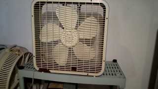 1981 Kmart 20 Box Fan Model K223 [upl. by Ioved]