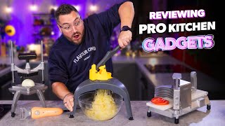 Reviewing PRO Kitchen Gadgets  Sorted Food [upl. by Aisset]