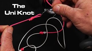 The Only Fishing Knot You Need  The Uni Knot  Saltwater Experience [upl. by Inail]