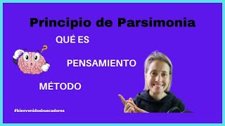 ✔Principio de parsimonia Como tomar bien una decisión [upl. by Lev]