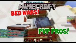 BED WARS 7  PVP Pros unter sich  Lets Play Minecraft Bed Wars Deutsch FullHD [upl. by Amsirahc]