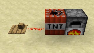 How to Make a Furnace TNT Time Bomb in Minecraft [upl. by Gnoix120]