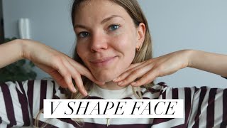 V Shape Face Exercise [upl. by Meara]