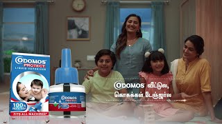 Odomos  New Liquid Refill  100 Mosquito Protection Tamil [upl. by Tyler919]