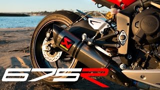 Triumph Daytona 675R Review [upl. by Ailedua]