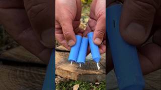 Survival Skills How to Make a LampHeater survival camping lifehacks [upl. by Ayamat]