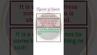 Apostrophe Figures of Speech class9 class10th [upl. by Nomad776]