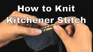 Kitchener Stitch  An Annie’s Tutorial [upl. by Lars]