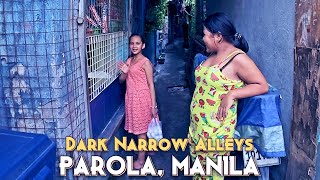 A Maze Like Unseen Dark Alleyways Of Manila  Parolas Unseen Hidden Life Scenes  4K 🇵🇭 [upl. by Doersten877]