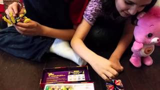 Kids playing bean boozled jelly bean game [upl. by Eirrot]