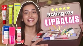 Reviewed 20 Lip Balms amp these are WORTH your 💰  Aashi Adani [upl. by Anert81]