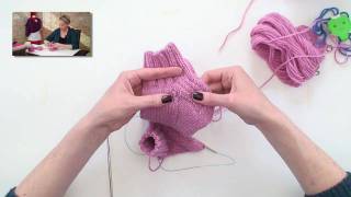 Learn to Knit Magic Loop Socks  Part 4 [upl. by Genovera83]