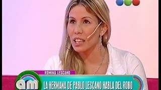 ROMINA LESCANO ENTREVISTA EN AM LA ESTAFA [upl. by Akemet]