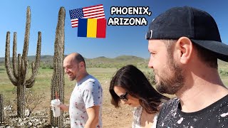 Cum e viata de roman in Arizona SUA SALARII AMENZI si CACTUSI in desert [upl. by Otsugua]