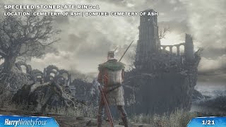 Dark Souls 3  All 1 Ring Locations New Game Rings [upl. by Oshinski]