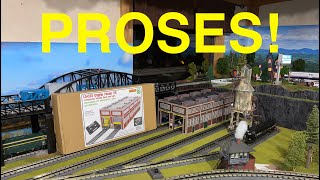 A Budget Friendly O ScaleGauge Engine House [upl. by Ahsaeym52]