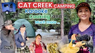 KARAOKECOOKING amp Much More at CAT CREEK CAMPING 726 DAY1 dancekaraokecookingfoodcamping [upl. by Linnea65]