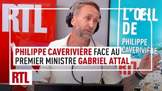 Philippe Caverivière face au Premier ministre Gabriel Attal [upl. by Enaols]